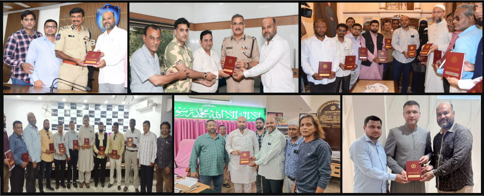 Board Members Gifting TUWF 2023 Diary to Dignities